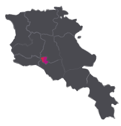Map of Armenia