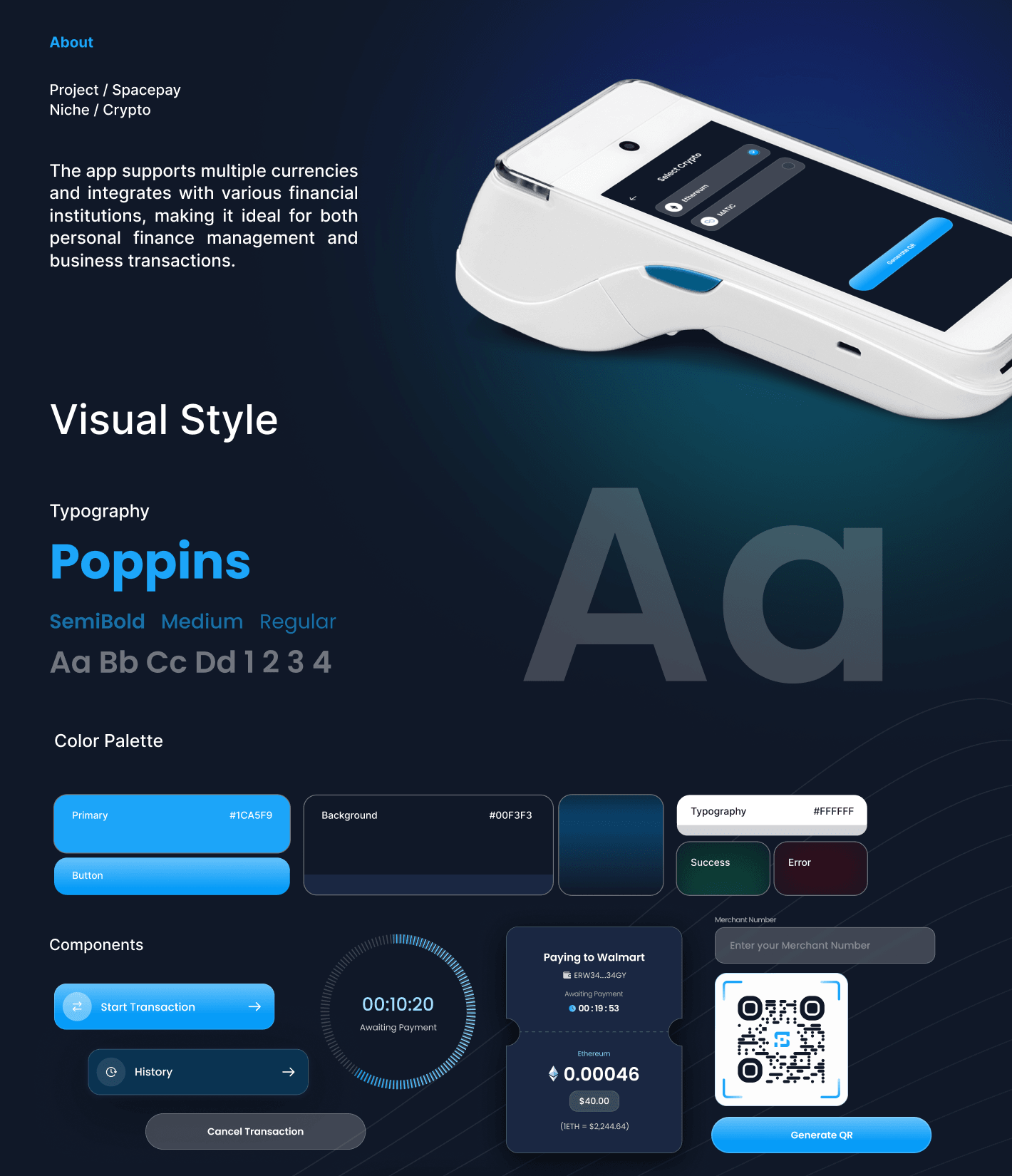 Crypto Payment POS Application Results 1