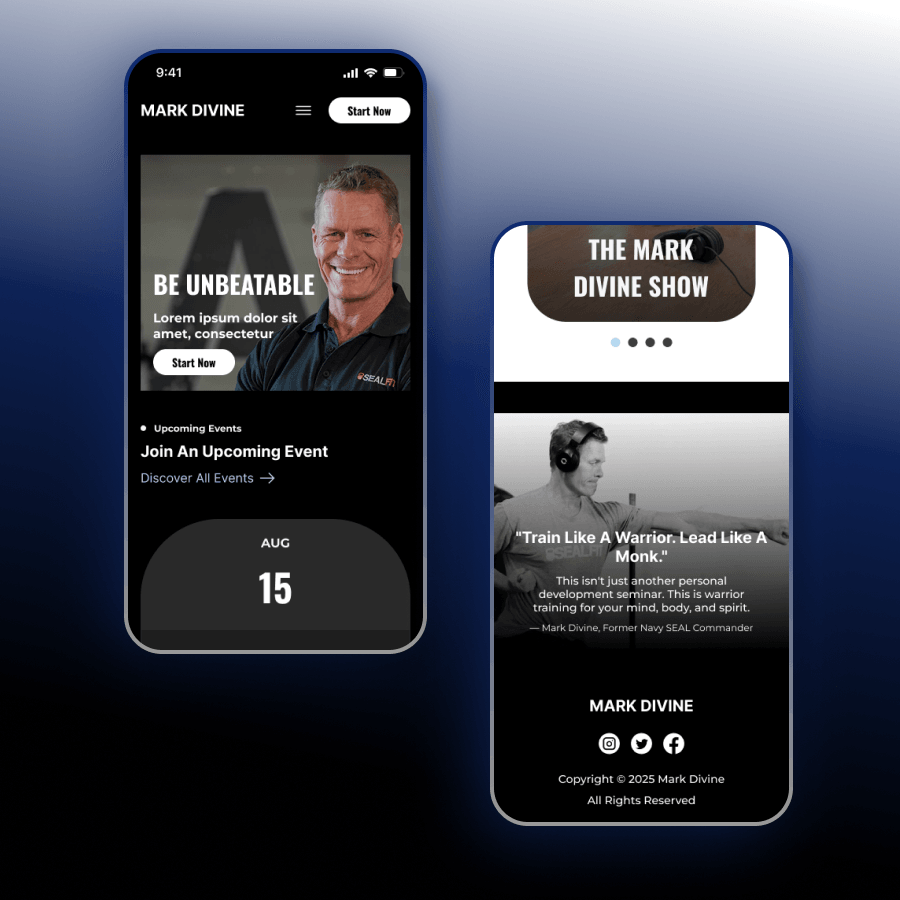 Coaching Website Solution