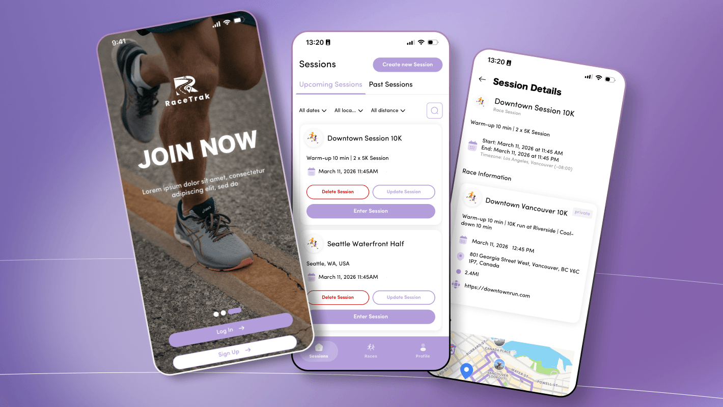 Sports Tech · Mobile & Web Application · Real-Time Tracking Approach
