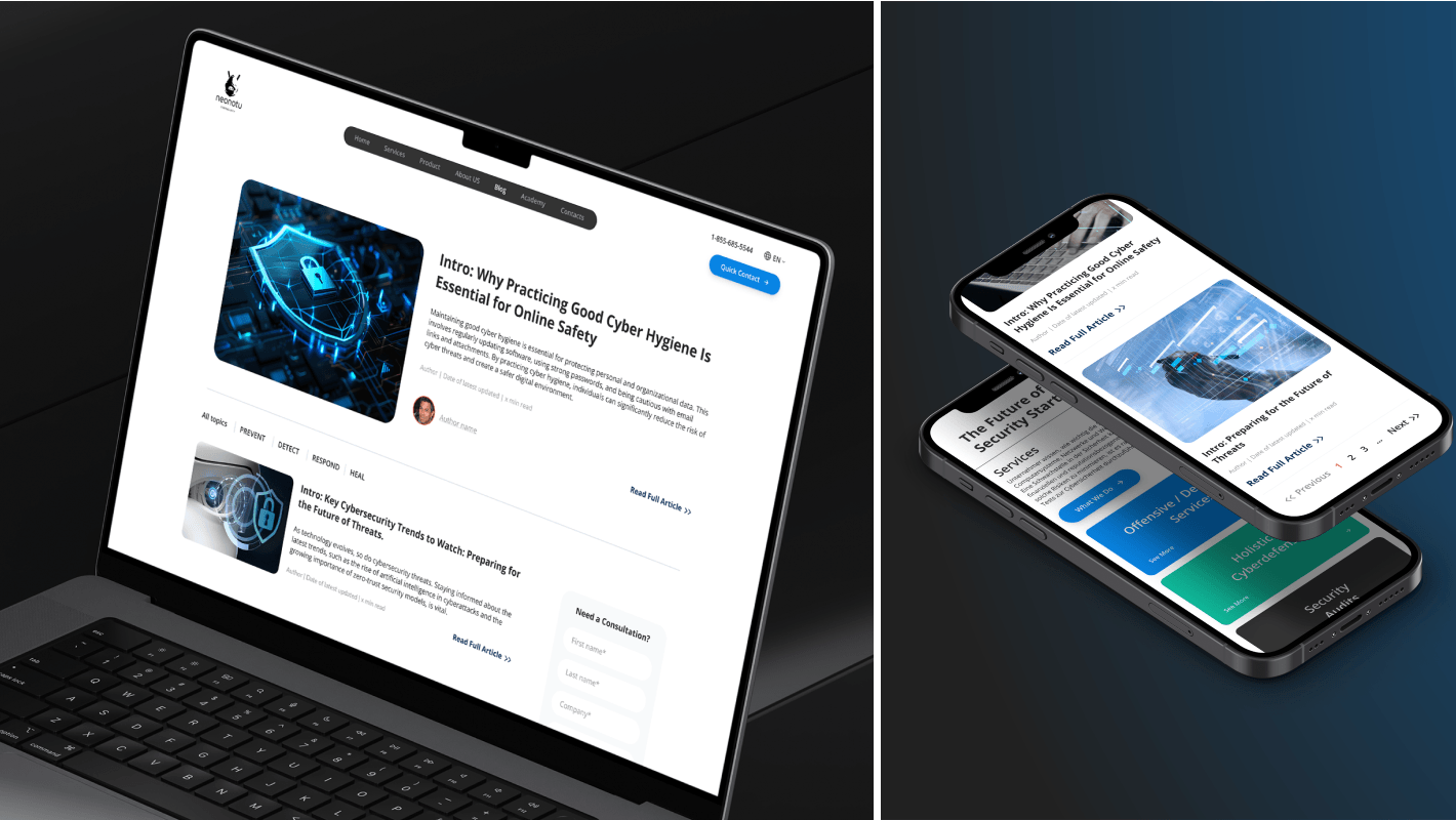 Neonotu Cybersecurity Website Results 6