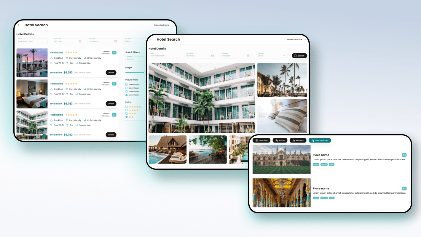 Travel and Hospitality Approach