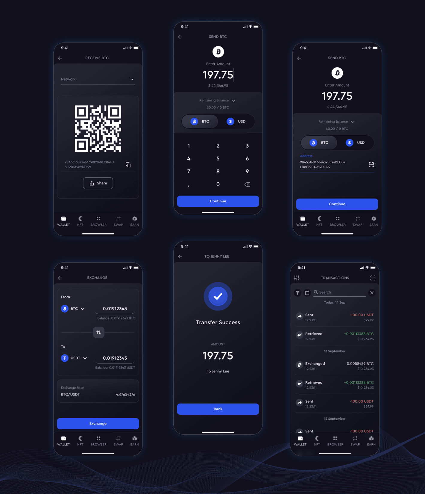 Crypto Wallet Mobile Application Results 2