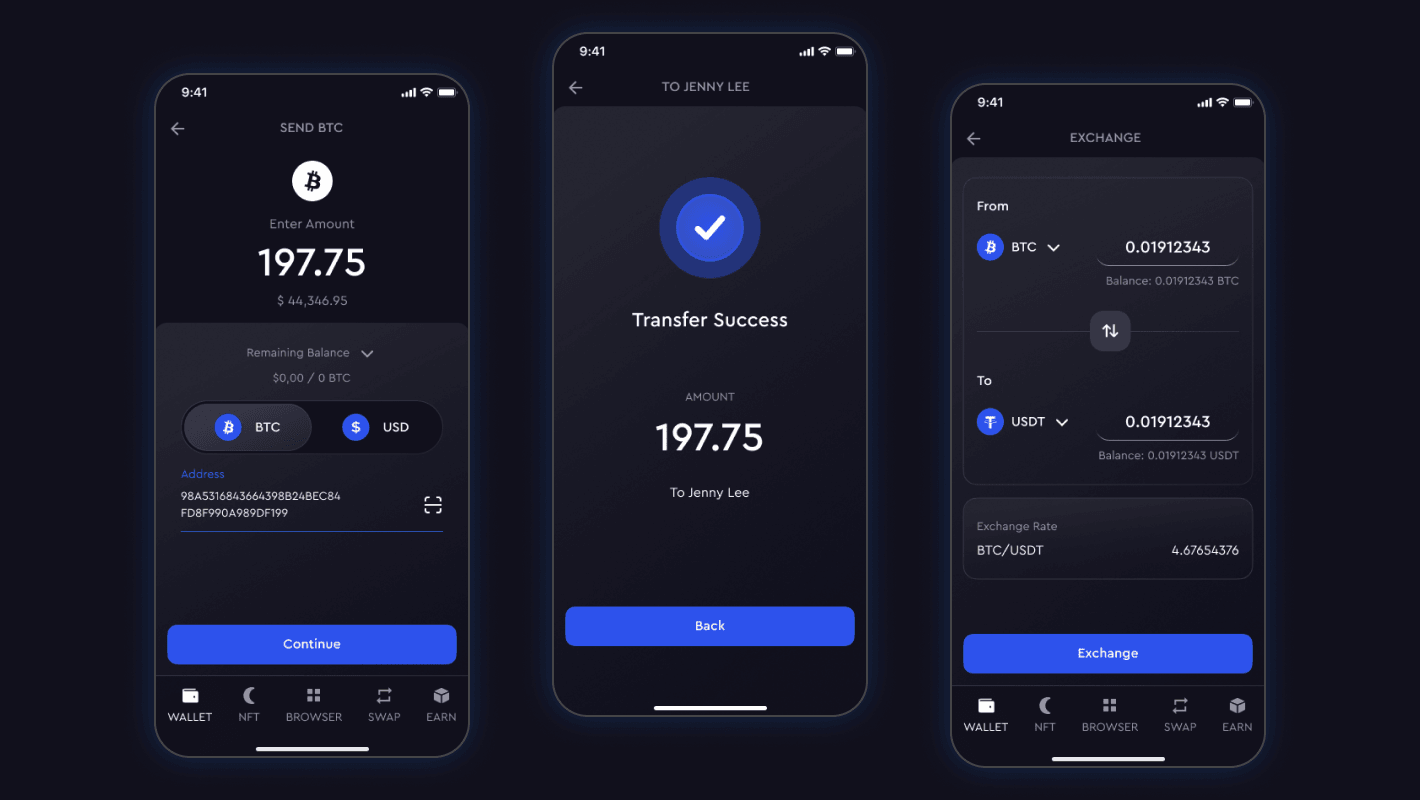 Crypto Wallet Mobile Application Approach