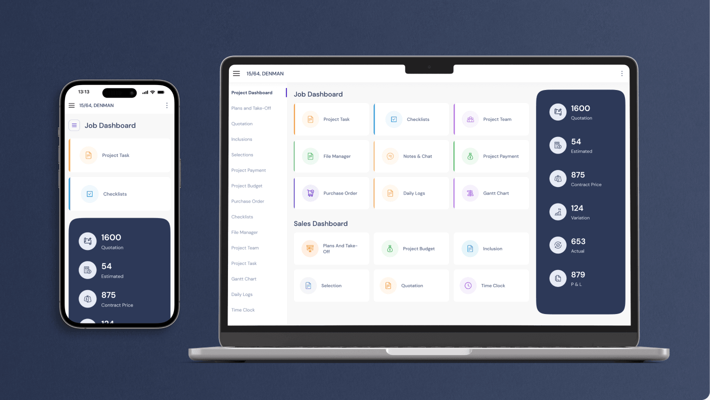 Construction Project Management SaaS Platform Results 2
