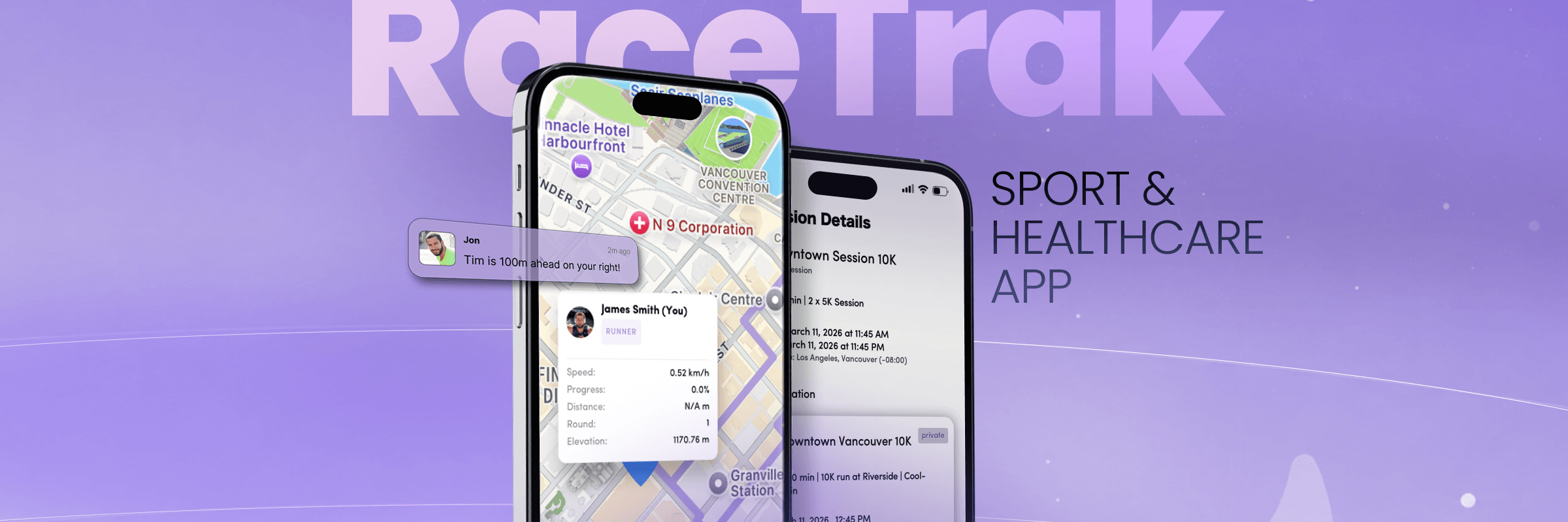 Sports Tech · Mobile & Web Application · Real-Time Tracking