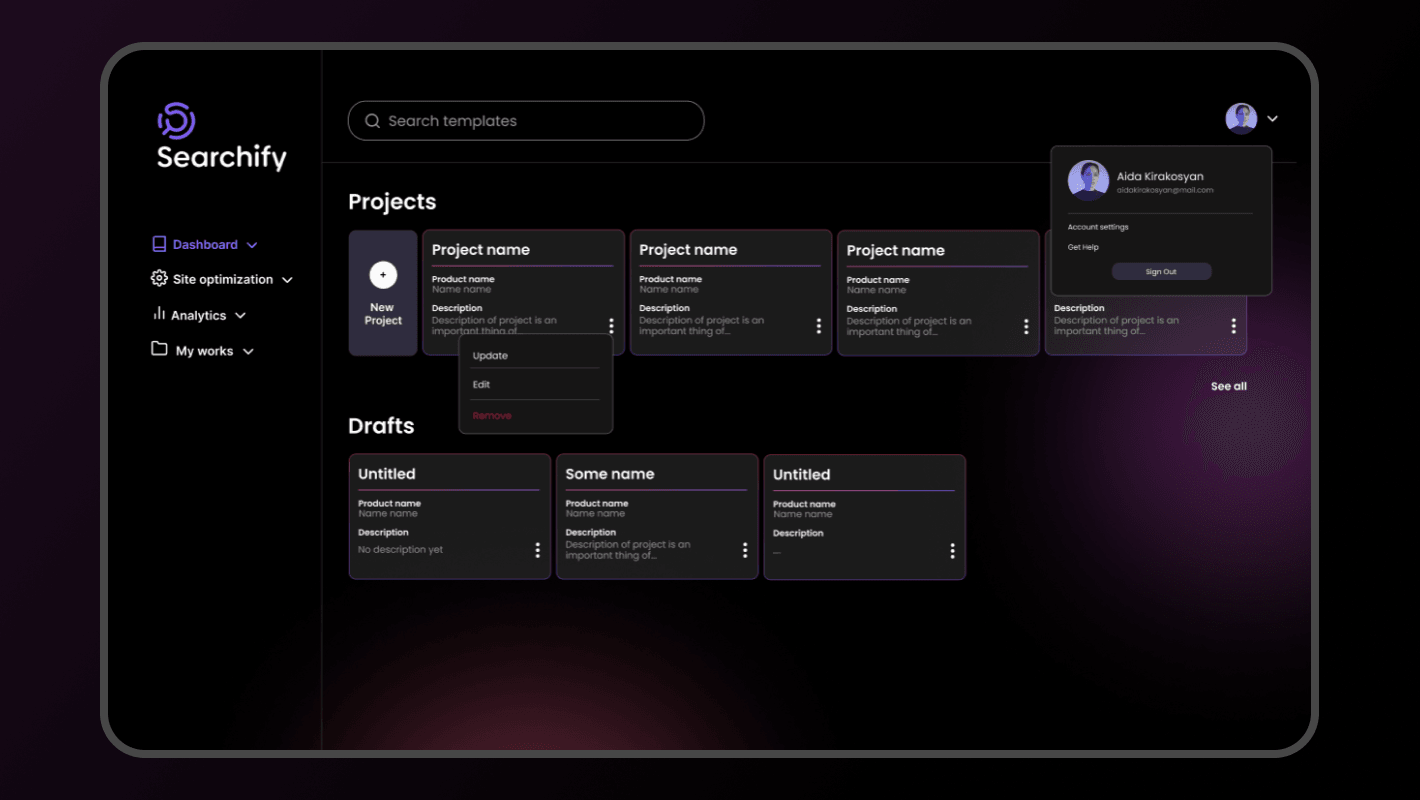 Searchify | Search & Discovery Platform Approach