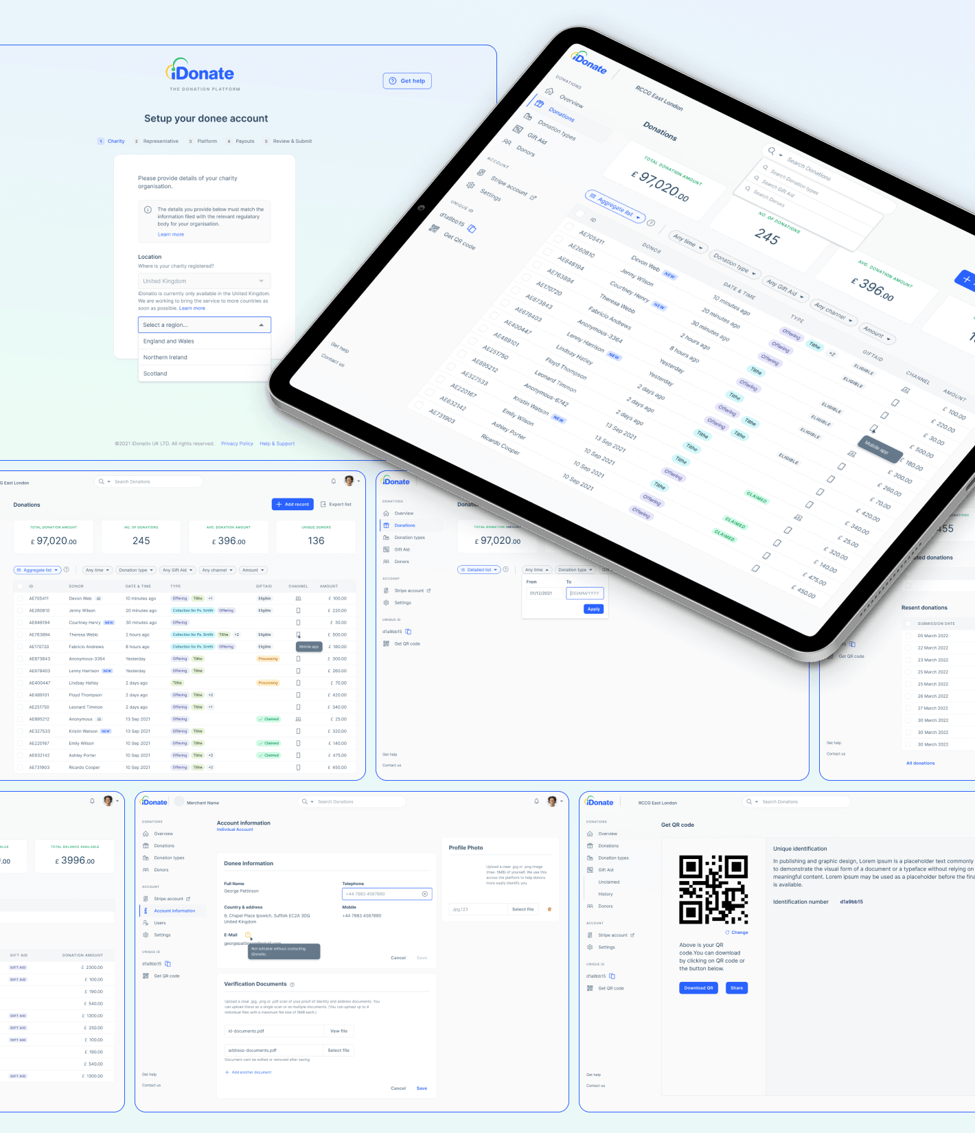 iDonate | Donation Management Platform Result 3