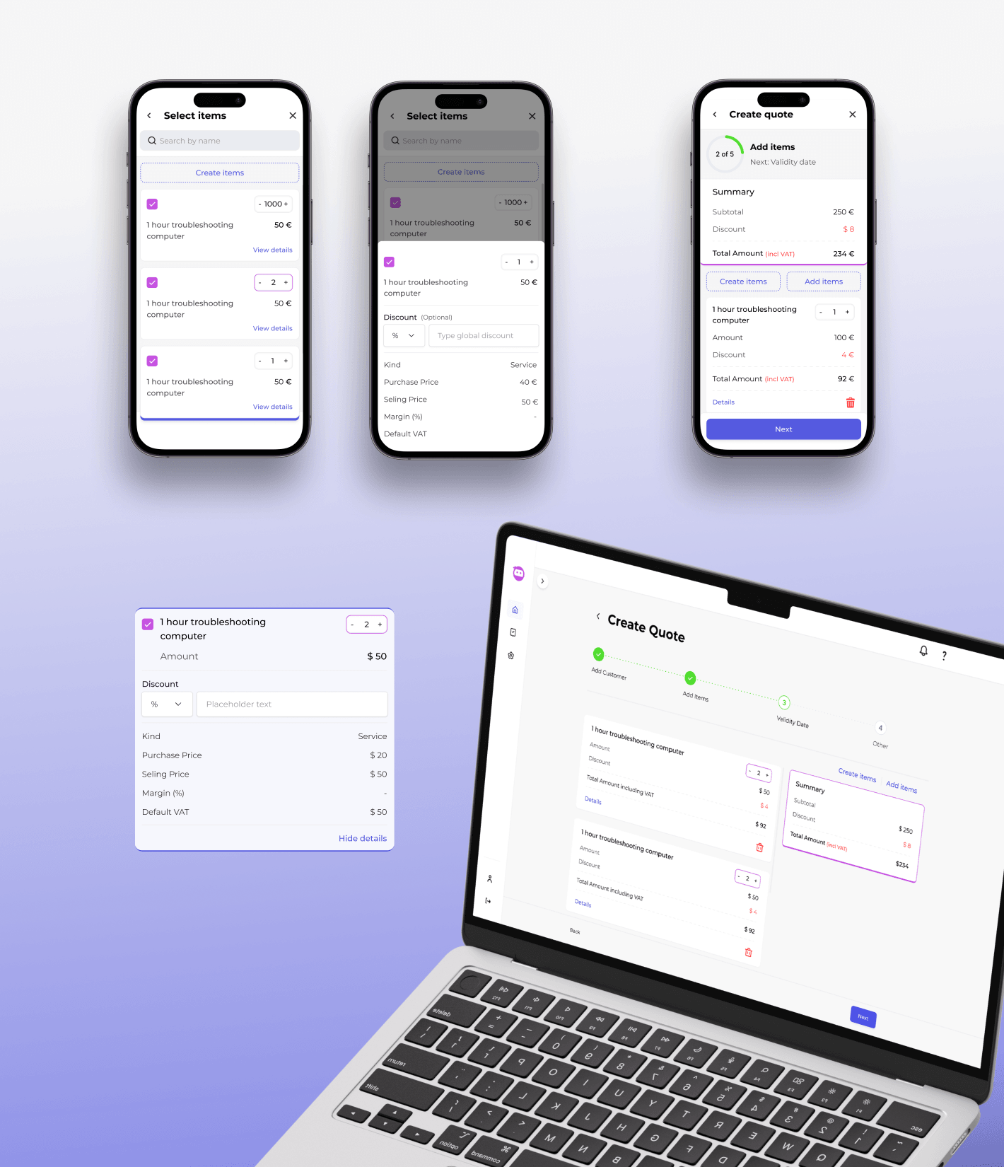 Ninjae | SaaS Platform for Self-Employed Entrepreneurs Results 3